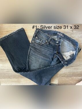 Silver Jeans Women's Dark Grey Bootcut Jeans